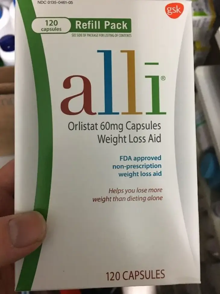 Buy Alli Orlistat 60mg Capsules Online For Weight Loss